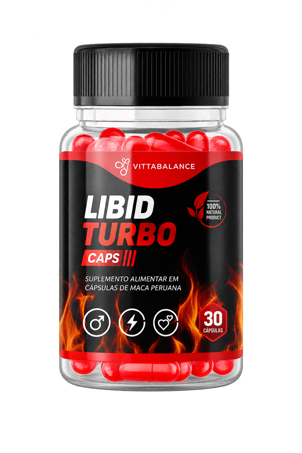 Frasco Libid Turbo Caps